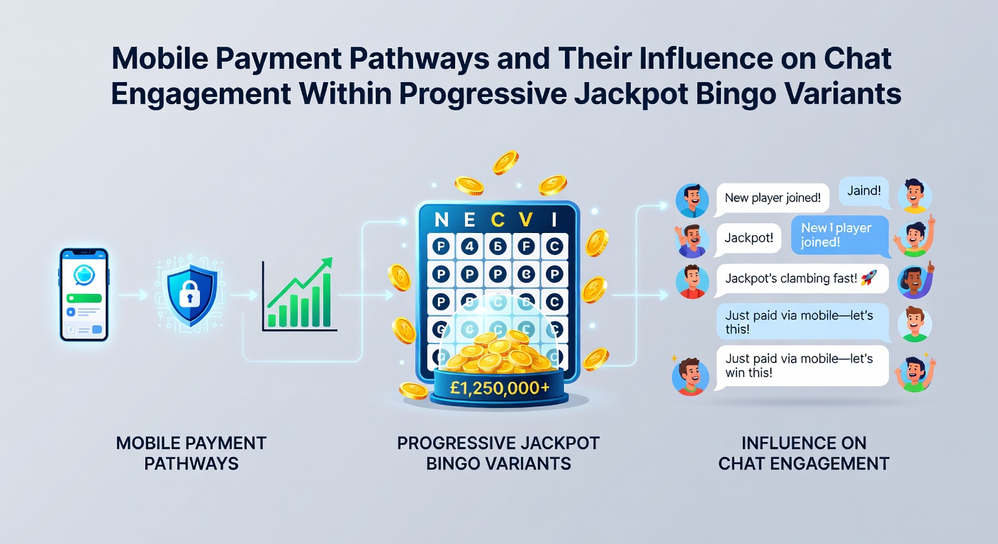 Players engaging in real-time chat while completing mobile deposits during a daily progressive bingo tournament